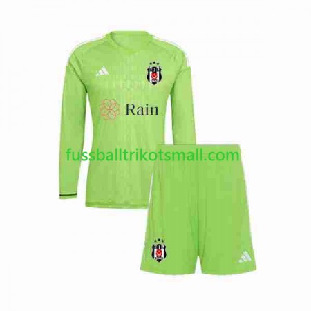 Fußballtrikots Besiktas Torwart Kinder 2023-2024 Langarm Auswärts-trikot kaufen
